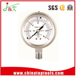 Vibration-Proof Silicone Oil Pressure Gauge